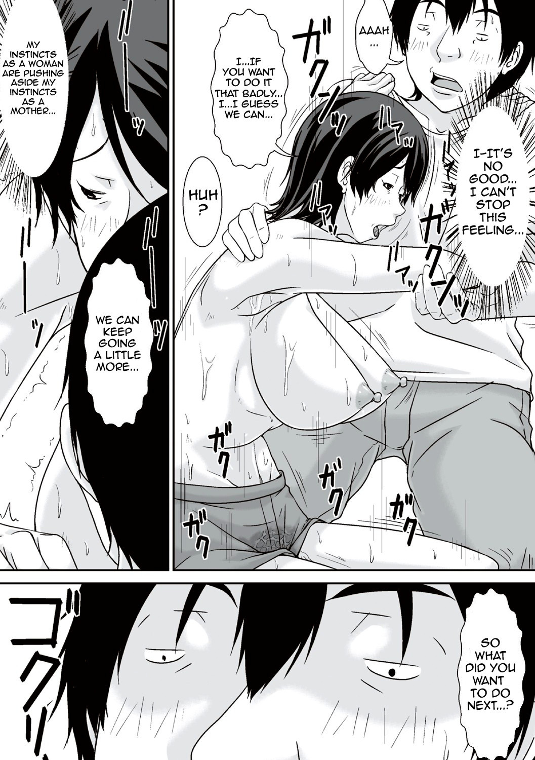 Hentai Manga Comic-Hey! What Are You Doing Making a Pass at Your Mother!-Read-44